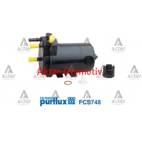 YAKIT FİLTRESİ (MAZOT) CLIO II / KANGO 03= 1.5DCI SENSÖR DELİKLİ